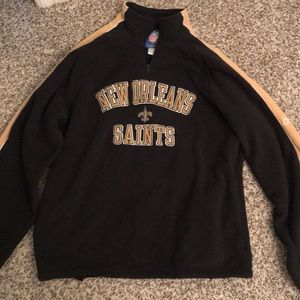 NFL New Orleans Saints fleece pullover